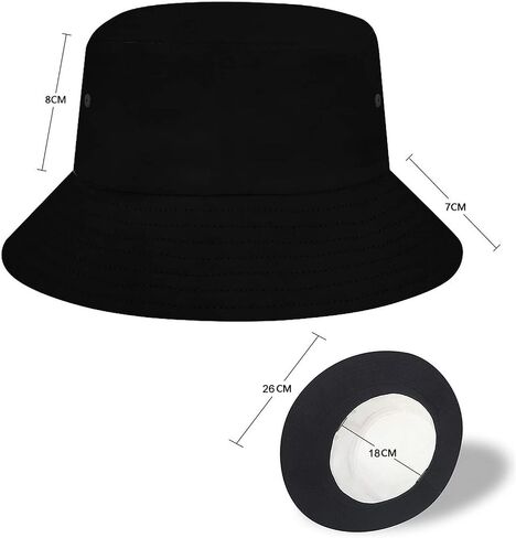 Custom Bucket Hats Personalized Summer Sun Hat Fisherman Cap for Travel Beach in Saudi Arabia