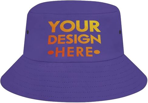 Custom Bucket Hats Personalized Summer Sun Hat Fisherman Cap for Travel Beach in Saudi Arabia