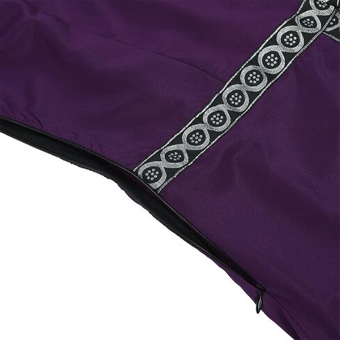 Lehauya Womens Renaissance Costumes Medieval Irish Dress Victorian Retro Gown Cosplay Long Dress in Kuwait