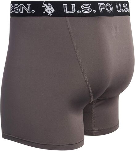 U.S. Polo Assn. Men's Underwear - Performance Boxer Briefs (6 Pack) in Kuwait