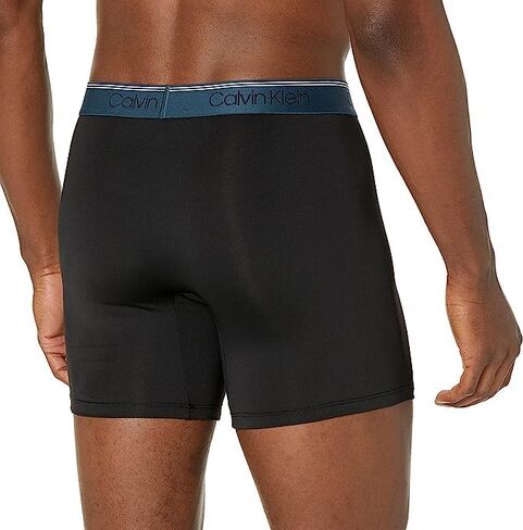 Calvin Klein Micro Stretch Boxer Brief 3-Pack Amethyst/Silver Birch/Midnight Navy 2XL (44"-46") in Saudi Arabia