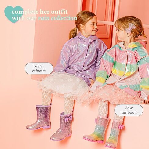 للجنسين طفل بنات بنين سباركلي بريق المطر التمهيد للماء البسيطة أزياء الكاحل أحذية قصيرة مع القوس والقلب تضيء للطفل الصغير طفل صغير in Kuwait