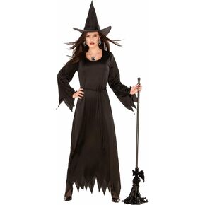 Forum Novelties womens Black Magic Witch Budget-friendly Adult Sized Costumes, As Shown, One Size US