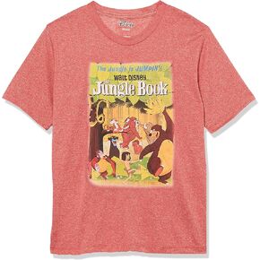 Disney Book Jungle Poster-Dsjb00sdsc_01chh Boys Short Sleeve Tee Shirt