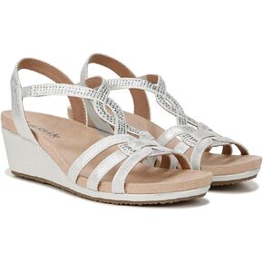 LifeStride Women's Monaco Strappy Wedge Sandals