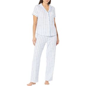 Karen Neuburger Spring Dreamer Girlfriend Short Sleeve Long PJ Set