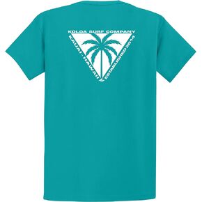 Koloa Surf Triangulated Palm T-Shirts, Lightweight Version of Our Classic Tee