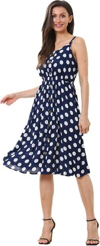 SIMPLY COUTURE Women's Plus Size Casual Black Pink Flamingo Pattern Style Sleeveless A-Line Dress in Saudi Arabia