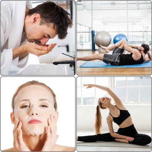 عصابات شعر معدنية للرجال من يومواكان، عبوتان من شريط راس اسود مموج للربيع الرياضة، عصابات راس مرنة غير قابلة للانزلاق عصرية للجنسين مشابك شعر طوق اكسسوارات in Kuwait