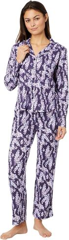 Karen Neuburger Petite Floral Notch Collar PJ Set Countryside Blossom PM (US 10P-12P) in Saudi Arabia