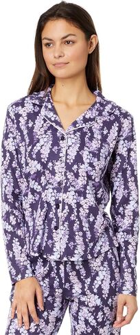Karen Neuburger Petite Floral Notch Collar PJ Set Countryside Blossom PM (US 10P-12P) in Saudi Arabia