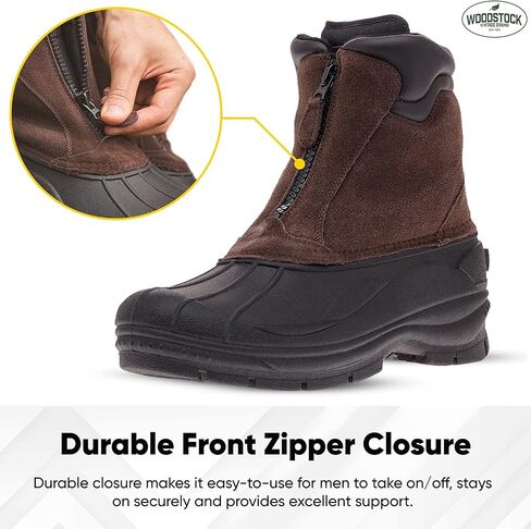 Woodstock Mens Brock Snow Boots in Saudi Arabia