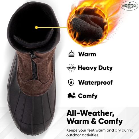 Woodstock Mens Brock Snow Boots in Saudi Arabia