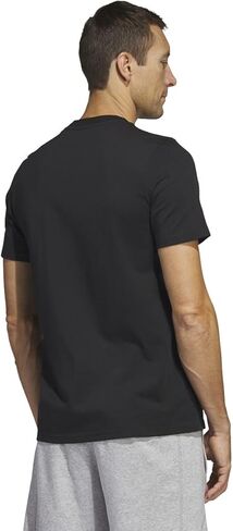 adidas Men's Camo Short Sleeve Logo Tee in Saudi Arabia