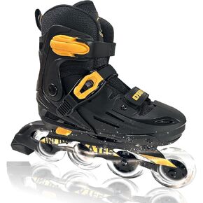 C SEVEN C7skates Adjustable Kids Inline Skates with Light Up Wheels