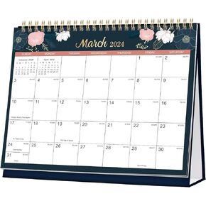 2025-2026 Desk Calendar - Flip Desktop Calendar 2025-2026, Jul 2025 - Dec 2026, 10" x 8.3", Stand up Desk Calendar 2025-2026, Twin-Wire Binding