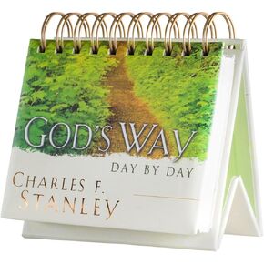 DaySpring - God's Way Day by Day: Charles Stanley - Perpetual Calendar (16760)