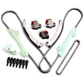 SCITOO TK1328WP Engine Timing Chain Kit Replaces for Buick for Cadillac for Pontiac for Oldsmobile Lucerne DTS SRX STS XLR DeVille Bonneville Seville Aurora Eldorado Allante 4.6L 4.0L 2006-2009