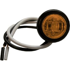 Blazer International C534BAK 3/4" Round Clearance/Side Marker Light, Amber