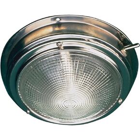 Line 400200-1 Stainless Steel Dome Light with 5-Inch Lens