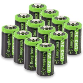 CR2 3V Lithium Battery 800mAh 6 Pack with PTC Protection DL-CR2 for Boresighter Golf Rangefinder Funifilm Instax Mini55 Baby Monitor Flashlight (Non-Rechargeable)