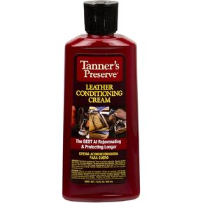 Tanner's Preserve Leather Conditioning Cream - Pack of 6 x 7.5 Fl Oz - Easy-to-Use Formula Safely Cleans Leather and Restores Supple and Rich Luster - Made Without Harsh Chemicals or Ingredients