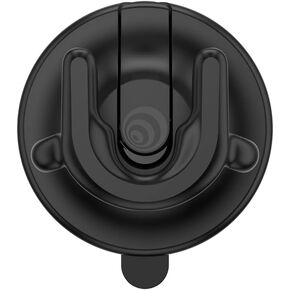 PopSockets Multi-Surface Suction Phone Mount, Universal Phone Stand, Phone Holder Stand - Black