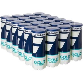 Babolat Gold All Court Tennis Balls - Case (72 Balls) - 3 Balls/Can