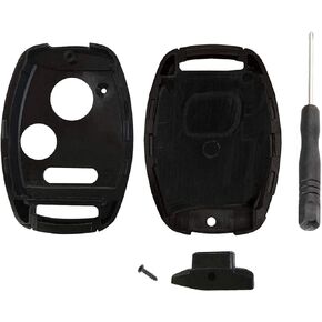 NO Cut Key Fob Case Shell Fix Repair for Honda Accord Civic CR-V CR-Z Fit Insight Odyssey Pilot Ridgeline