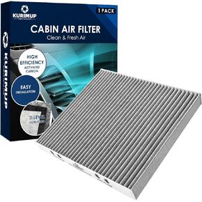 CF11183 Premium Cabin Air Filter with Activated Carbon, Fit for Dodge Durango (2011-2023), Jeep Grand Cherokee (2011-2021)/Grand Cherokee WK (2022)