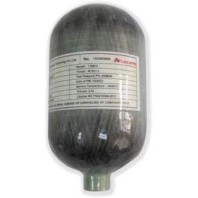2L ce Paintball Tank 30Mpa 300Bar Carbon Fiber Air Tank for PCP Air Rifle M18 x 1.5