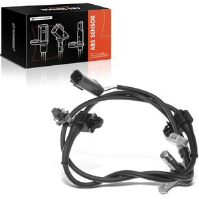 A-Premium ABS Wheel Speed Sensor Compatible with Mazda Models - CX-7 2007-2012, CX-9 2007-2015 - Front Right Passenger Side, Replace# L2064370XB, EG234370X