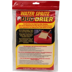 S.M. Arnold Water Sprite Zippy WSY3-2 Drier-Resistant to Most Chemicals and unharmed by Grease and Oil-Speedily Dries Cars Spot Free After Washing
