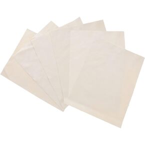 EXCEART 6 Sheets Ceramic Suede Chamois Leather Pottery Chamois Cloth for Drawing Pottery Clay Chamois Drying Pottery Kit Shammy Towel for Car Softer Chamois for Smoothing Tools Natural