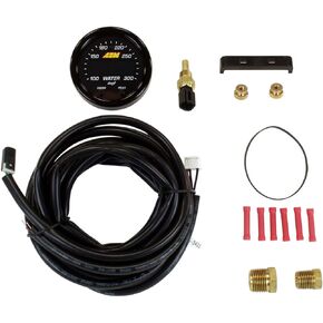 AEM 30-0302 X-Series Temperature Gauge, Black