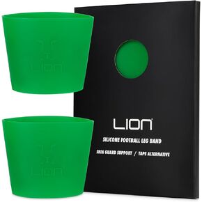 Silicone Soccer Leg Bands For Adults & Older Kids - Tape Alternative To Hold Shin Guards In Place - Variety Of Colours To Match Your Team Uniform - Work Perfect With Soccer Sock Sleeves And Grip Socks