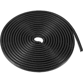 Car Door Edge Guard, 16.4ft U Shape Rubber Edge Trim Seal Strip Protector Universal for Car Truck ATV Boat Multifunctional No Glue PVC Iron Green