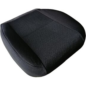 Replacement Cloth Driver Bottom Side Seat Cover for Chevy Avalanche Silverado Suburban Tahoe GMC Sierra Yuk n 2007 2008 2009 2010 2011 2012 2013 2014 (Black)