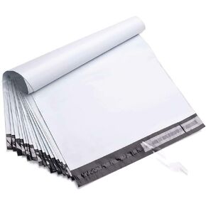 RBHK 100pcs 14.5 x 19 White Poly Mailers Shipping Mailing Envelopes Bags