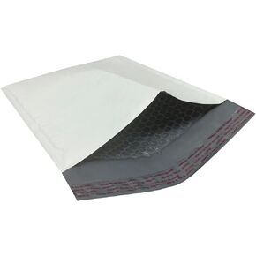 StarBoxes Poly Bubble Mailer 8.25"x12" #2- , White 100 Count(Pack of 1)