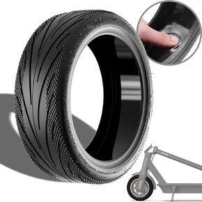 إطار 10 بوصة، إطار خارجي مفرغ 10 × 2.5 60/70-6.5 لسكوتر كهربائي Segway Ninebot Max G2 G30P G30LP، إطار أصلي بدون أنبوب، غراء مدمج للإصلاح الذاتي، مناسب لـ VOLPAM SP01، Hiboy S2 MAX