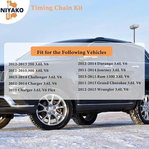 Timing Chain Kit Replacement# 5047790AA 5047891AA 5184352AF 6509253AA Fit 2011-2015 Ram 1500 Grand Cherokee 3.6L Pentastar in Saudi Arabia