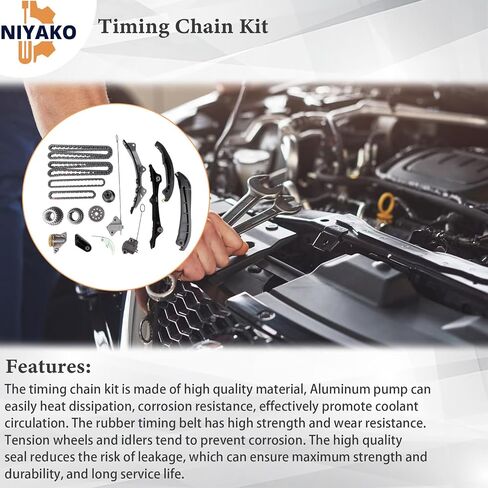 Timing Chain Kit Replacement# 5047790AA 5047891AA 5184352AF 6509253AA Fit 2011-2015 Ram 1500 Grand Cherokee 3.6L Pentastar in Saudi Arabia