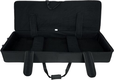 Rockville Rolling Bag 61-Key Slim Keyboard Case w/Wheels+Trolley Handle mit Pocket V2 in Saudi Arabia
