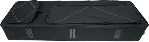 Rockville Rolling Bag 61-Key Slim Keyboard Case w/Wheels+Trolley Handle mit Pocket V2 in Saudi Arabia