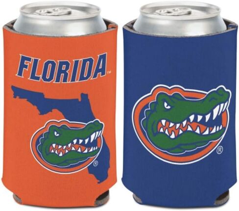 WinCraft NCAA University Florida Gators State Shape 1 Pack 12oz. مبرد علب على الوجهين in Saudi Arabia