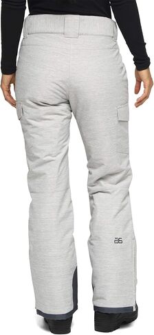Arctix Women's Snow Sports Insulated Cargo Pants, Pearl Grey Melange, Small Short in Saudi Arabia