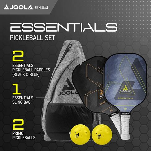 JOOLA Essentials Pickleball Paddles with Reinforced Fiberglass Surface and Honeycomb Polypropylene Core in Saudi Arabia