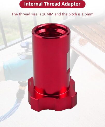 محول كأس مسدس رش الطلاء مناسب لـ PRO-33 PRO-44 PRO-88 HVLP W400LV نماذج مسدس رش داخلي محول أنثى Thread16mm الملعب 1.5 مم للسيارات والسفن ومعدات الأثاث وما إلى ذلك in Kuwait