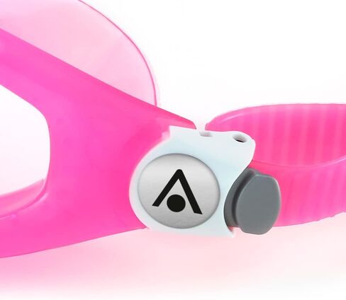 Seal Kid 2 Swim Goggles - Ultimate Underwater Vision, Comfortable, Anti Scratch Lens, Hypoallergenic - Unisex Children, Clear Lens, Pink Frame in Kuwait